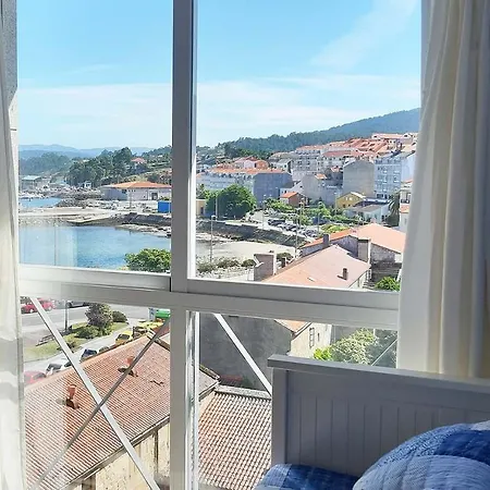 Con Vistas, Ascensor Y Parking En Apartman Portosin